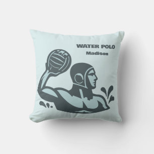 Cojín De Exterior Nombre Personalizado Water Polo