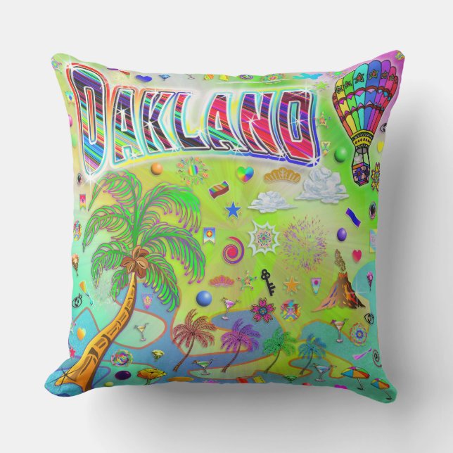 Cojín De Exterior Oakland Timeless Melody Pillow (Anverso)