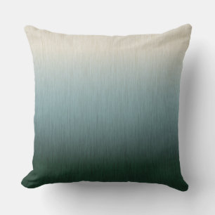 Cojín De Exterior Ombre Verde Bosque Crema