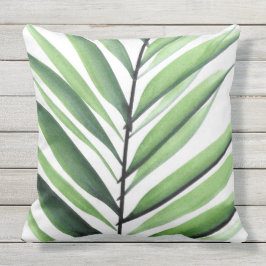 Cojín De Exterior Palm acuarela