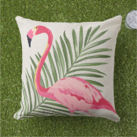 Palma de Flamenco Rosa Tropical Lino Beige