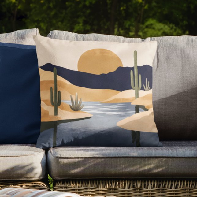 Cojín De Exterior Patio de playa náutico del suroeste del desierto P (Subido por el creador)