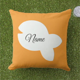 Cojín De Exterior Patio para niños Combo Naranja Rosa Blanco Fishy F