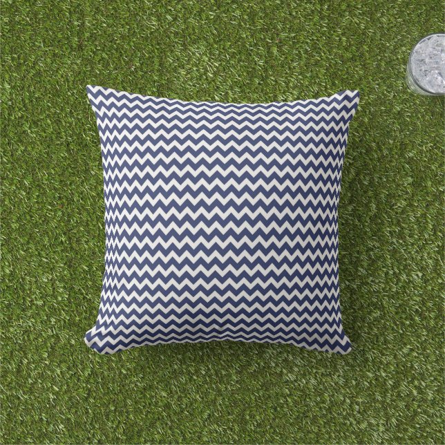Cojín De Exterior Patriotic Stripes Outdoor Pillow (Césped)