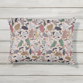 Cojín De Exterior Patrón abstracto de estilo moderno artístico de Te