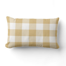 Patrón de comprobación de Gingham amarillo Otoño