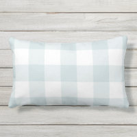 Patrón de Gingham azul pálido comprobado