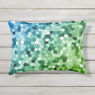 Cojín De Exterior Patrón de piedra angular