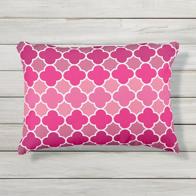 Cojín De Exterior Patrón marroquí (Anverso)