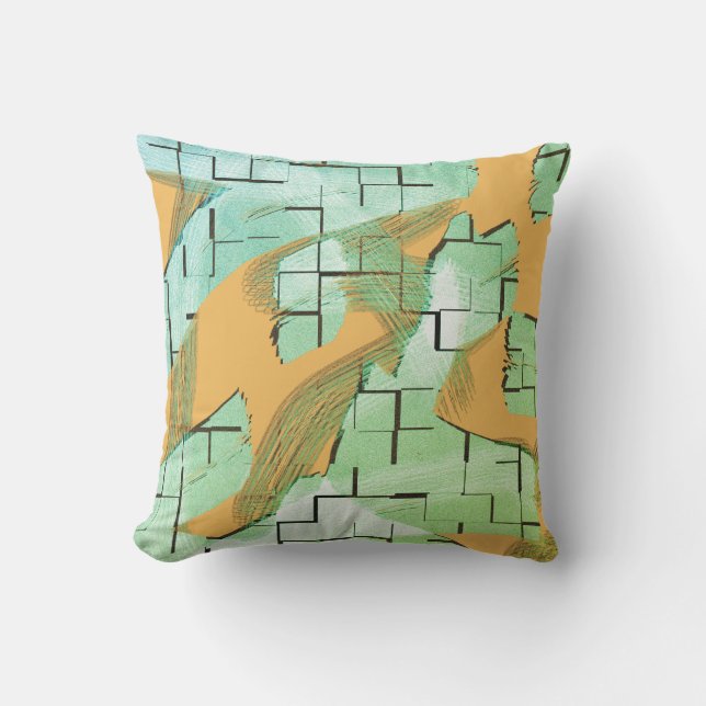 Cojín De Exterior Patrón ruso de Guay (Anverso)