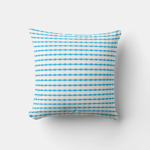 Cojín De Exterior Patrones de perla Cielo Blanco Azul Regalo de deco