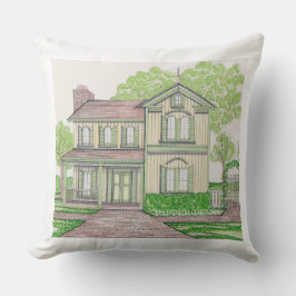 Cojín De Exterior Peach Farmhouse Pillow
