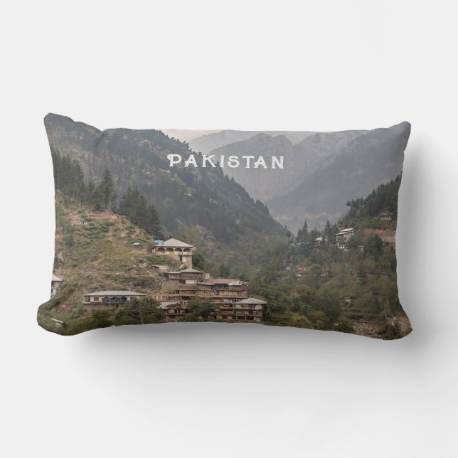 Cojín De Exterior Personalizado Texto Pakistán (Anverso)