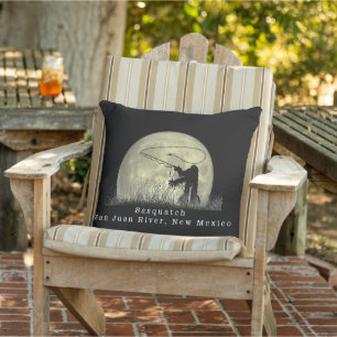Cojín De Exterior Pesca con mosca Sasquatch Nuevo México