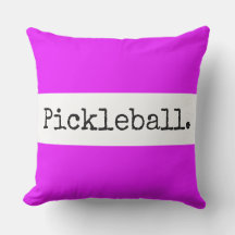 PICKLEBALL Fun brillante franjas blancas rosadas t