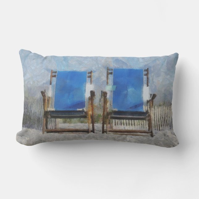 Cojín De Exterior Pilar tropical al aire libre (Anverso)