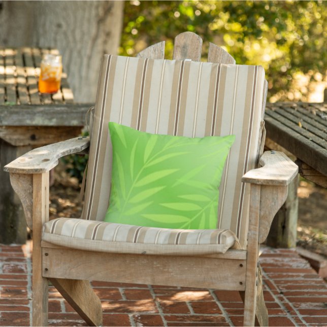 Cojín De Exterior Pillow al aire libre de Ferro verde (Silla)
