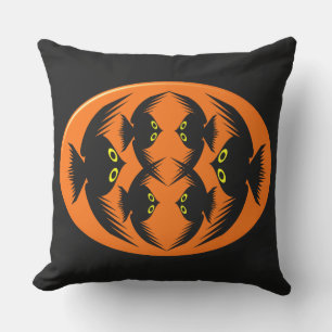 Cojín De Exterior Pillow al aire libre de Halloween Crows