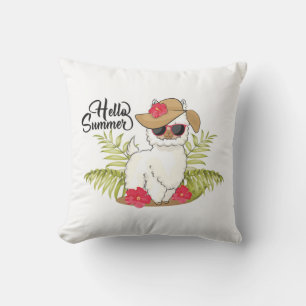 Cojín De Exterior Pillow al aire libre de Llama