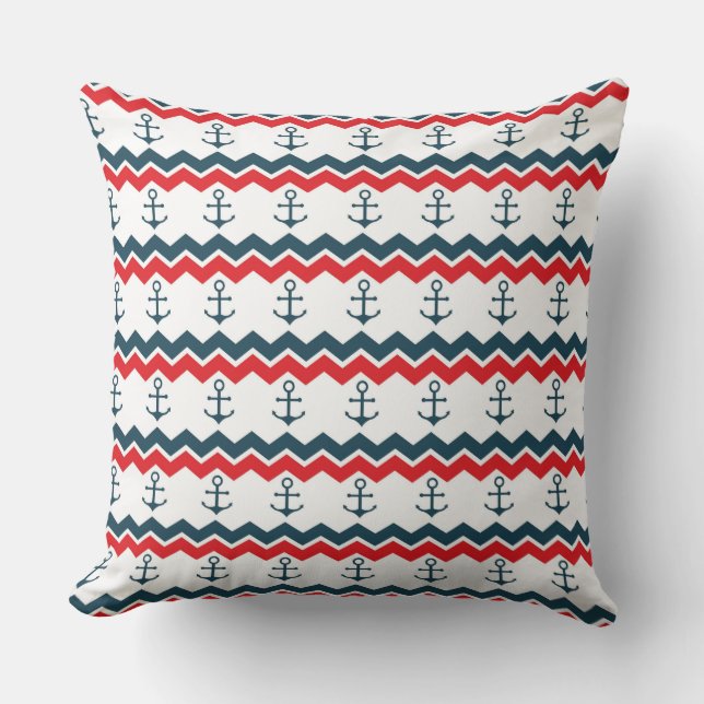Cojín De Exterior Pillow al aire libre de Nautica (Anverso)