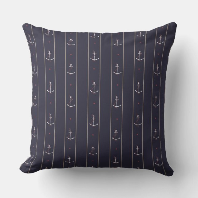 Cojín De Exterior Pillow al aire libre de Nautica (Anverso)