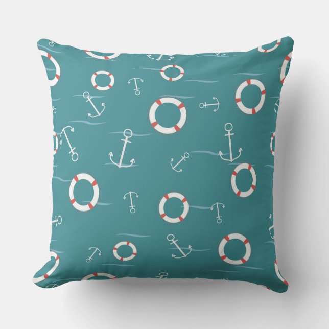 Cojín De Exterior Pillow al aire libre de Nautica (Anverso)