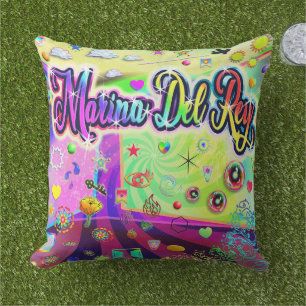 Cojín De Exterior Pillow de energía de Marina Del Rey