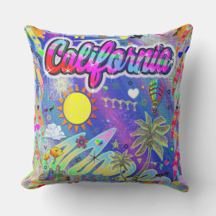 Cojín De Exterior Pillow de la era de California Nu