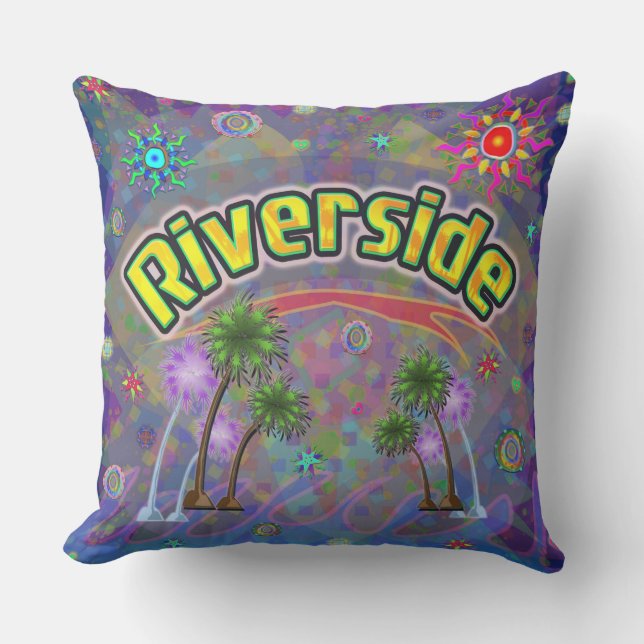 Cojín De Exterior Pillow de vómito Noble Riverside (Anverso)
