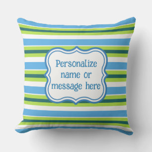 Cojín De Exterior Piloto al aire libre de banda de verano personaliz