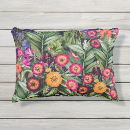 Cojín De Exterior Pink Meadow Floral
