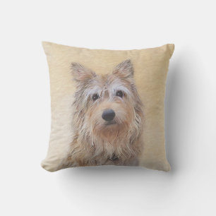 Cojín De Exterior Pintura Berger Picard - Arte Perro Original.