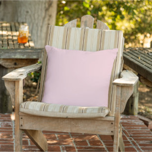 Cojín De Exterior Piruleta de sandía Color sólido rosa 