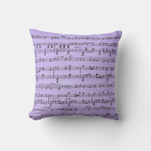 Cojín De Exterior Purple Sheet Music