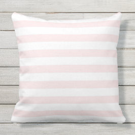 Cojín De Exterior Rayas rosadas