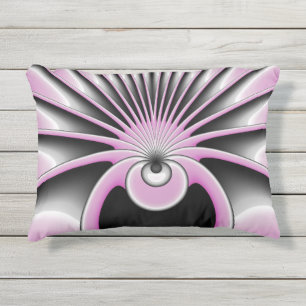 Cojín De Exterior Resumen moderno Patrón de arte radical loco