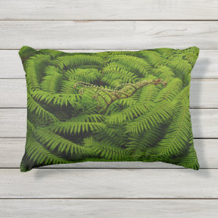 Cojín De Exterior Retrato de Fern Leaves