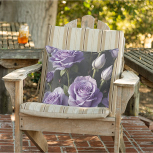 Cojín De Exterior Rosa morado