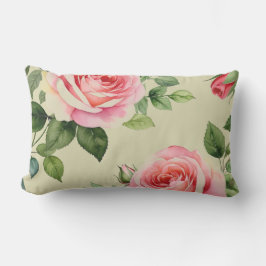Cojín De Exterior Rosa rosa y Rosebud