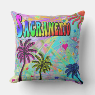 Cojín De Exterior Sacramento Vivid Romance Pillow