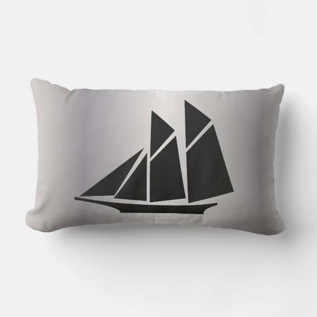 Cojín De Exterior SAILBOAT náutico de dos caras | (Anverso)