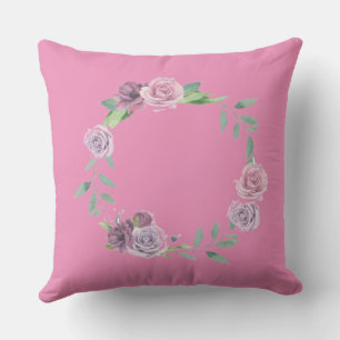 Cojín De Exterior Sencillo y minimalista logotipo personalizado eleg