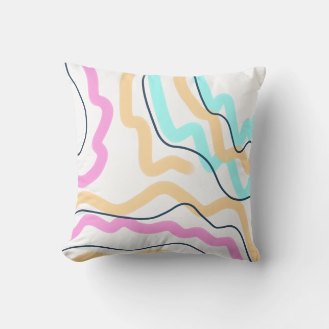 Cojín De Exterior simple personalizado BLACK mandala monograma añada (Anverso)