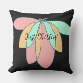 Cojín De Exterior Solo Chillin' Black White Stripe