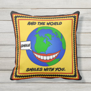 Cojín De Exterior Sonrisa