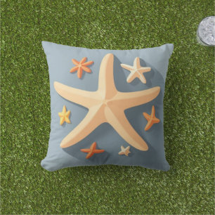 Cojín De Exterior Starfish y los pequeños