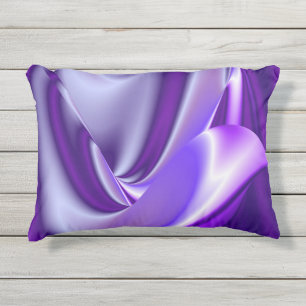 Cojín De Exterior Sueños del arcoiris de flores moradas