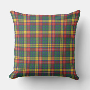 Cojín De Exterior Tartan Plaid Moderno Hogar Clan Buchanan Patrón