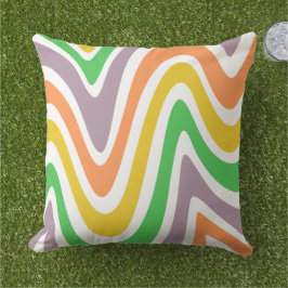 Cojín De Exterior Tejidos adorables lindo patrón colorido verano