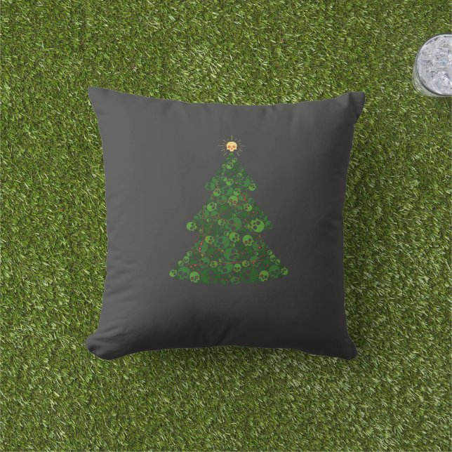 Cojín De Exterior Throw Pillow (Césped)